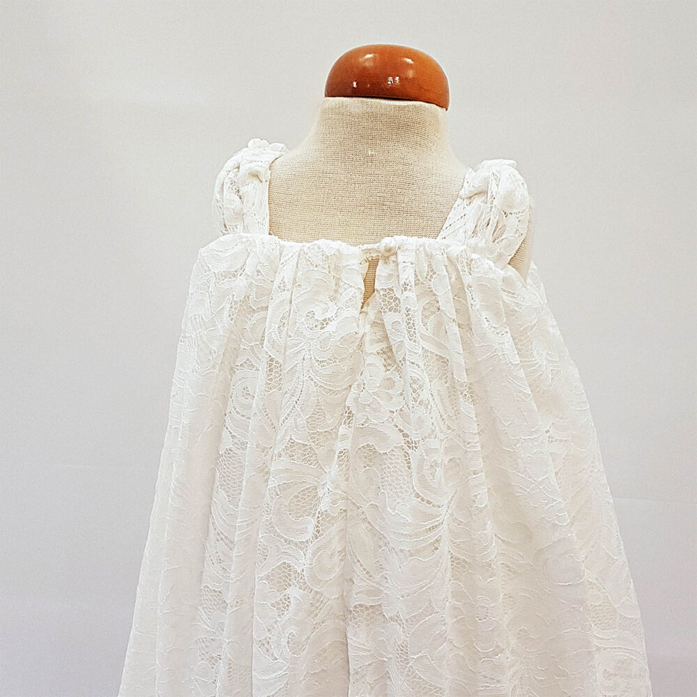 Βαπτιστικό Φόρεμα Για Κορίτσι Boho
