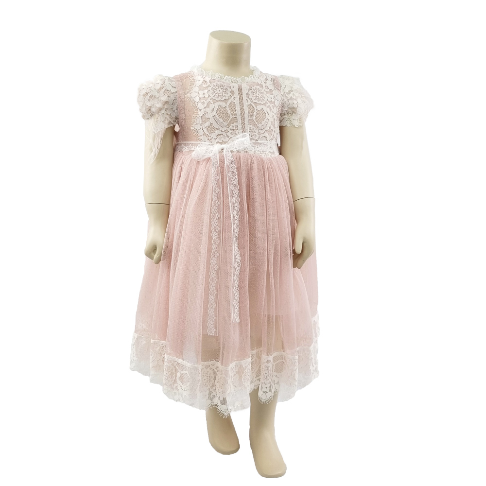 Βαπτιστικό Φόρεμα Για Κορίτσι Boho – RG1006