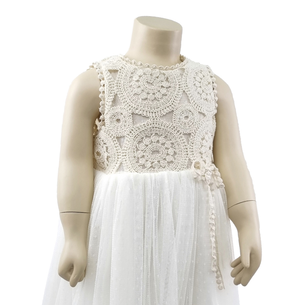 Βαπτιστικό Φόρεμα Για Κορίτσι Boho – RG814