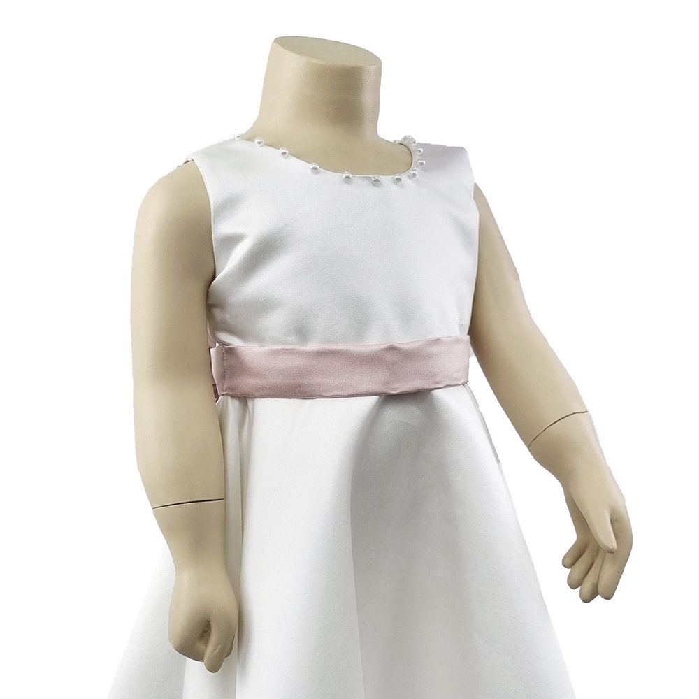 Βαπτιστικό Φόρεμα Για Κορίτσι Σατέν – VAK100