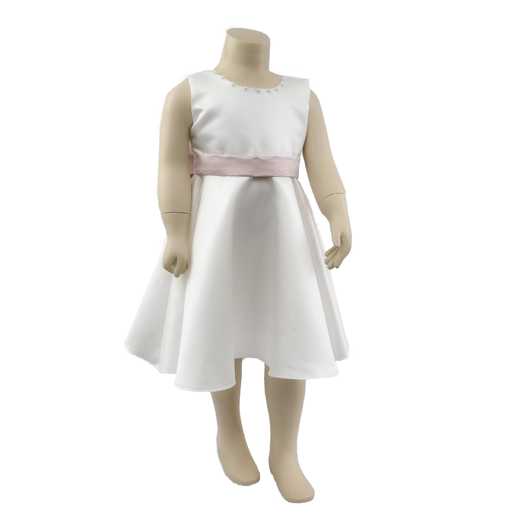 Βαπτιστικό Φόρεμα Για Κορίτσι Σατέν – VAK100