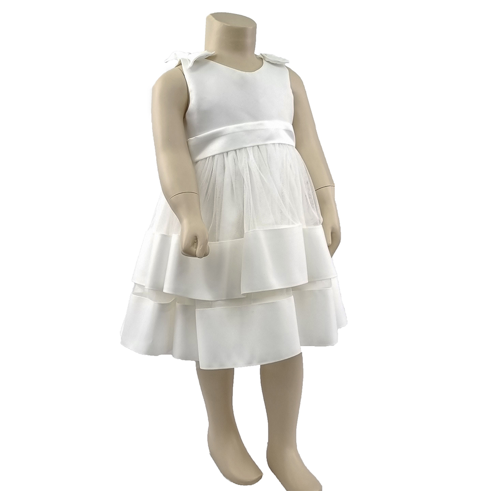 Βαπτιστικό Φόρεμα Για Κορίτσι Σατέν – VAK876