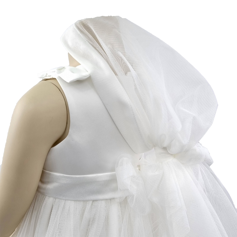 Βαπτιστικό Φόρεμα Για Κορίτσι Σατέν – VAK876