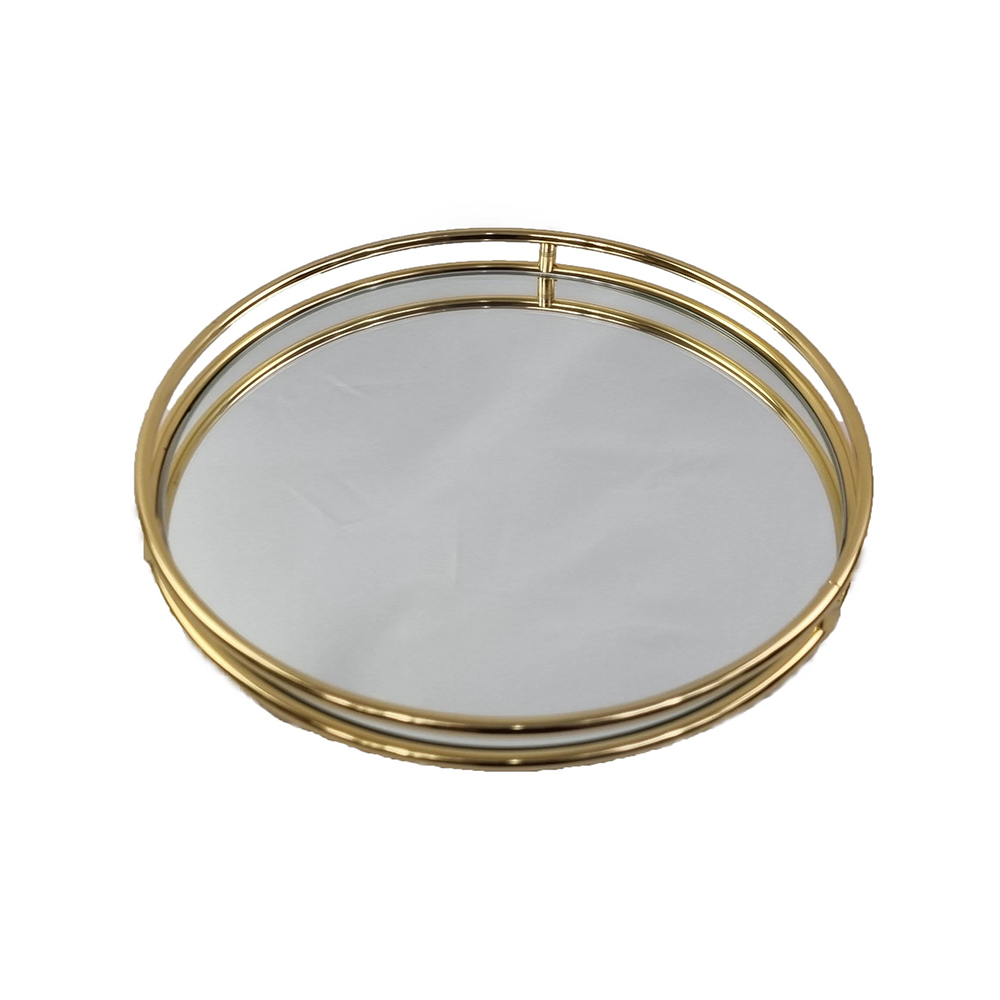 Δίσκος Μεταλλικός Χρυσός Καθρέφτης - DM1062